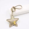 Innovative Star Shaped Keychain Lightweight PU Bag Pendant Stylish Bag Charm for Modern Lifestyle Home and Car Decors