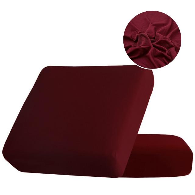 Soft Elastic Sofa Seat Cushion Covers Pure Couch Slipcovers Furniture Protector for Home Living Room Banquet Thin Sofa Covers