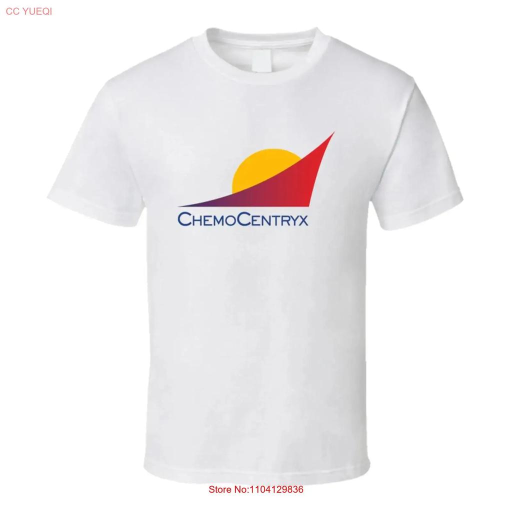 Chemocentryx Nasdaq Company Logo Employee Fan T Shirt Vintage Stretched Casual Breathable Slightly Graphic Soft