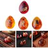 Queenbox Resin Amber Insect Pendant Butterfly Fossil Samples Stones Crystal Home Decorations and Jewelry Making