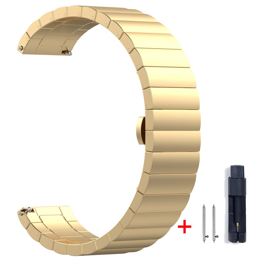 Metallarmband für HUAWEI GT 3 2 Pro 46mm Runner SE 43mm 42mm Edelstahl-Geflechtband für HUAWEI WATCH Buds Armband