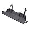Foldable Car Back Seat Extender Soft Enhanced Comfort Plush Portable Rear Seat Mattrss Extension Plate for Vehicle SUV