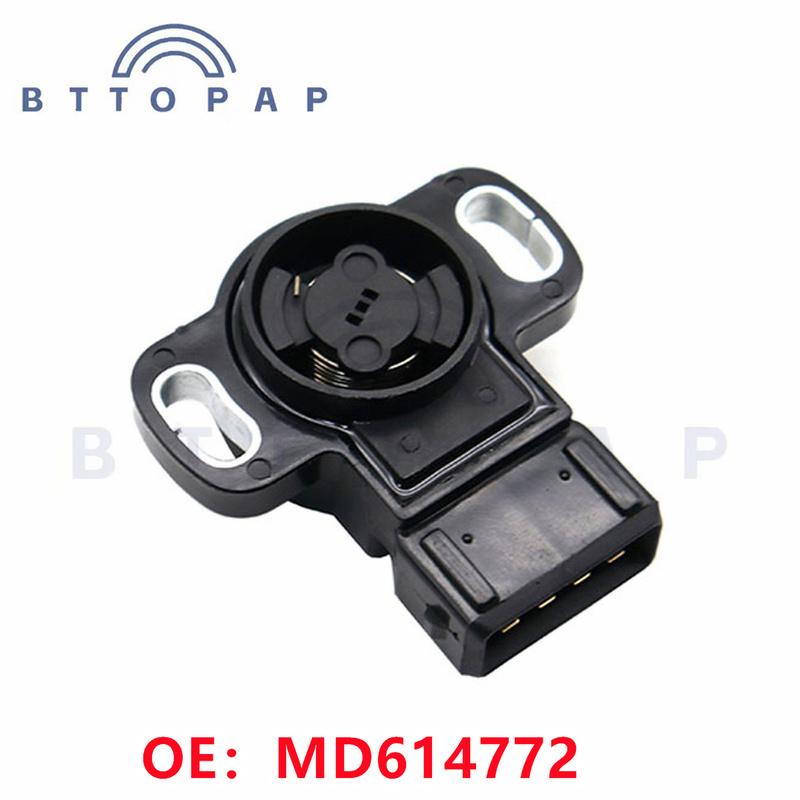 TPS Throttle Position Sensor MD614772 For 3.5L 1999-2000 Mirage 1.5L 1.8L Eclipse 2.4L 1997-2002 Mitsubishi Diamante MD614734