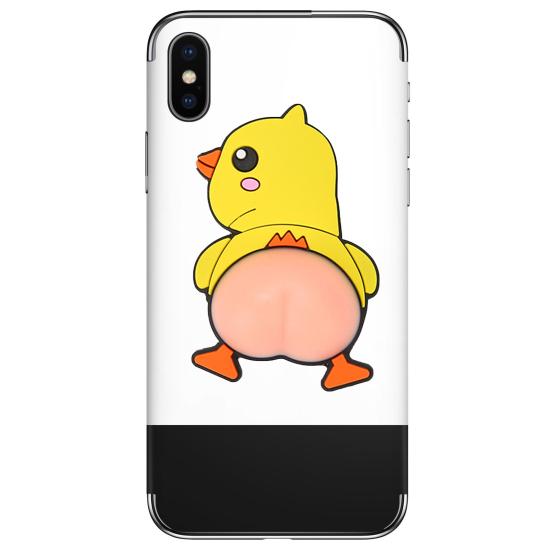 4 Stück Anti-Kratz-Aufkleber, Anti-Deform-Hintern, dekorativer, universeller 3D-Form-Antikollisionsaufkleber für die Tür