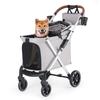 BEBEROAD PETS X6 Kjæledyrvogn for Medium 4 Forhjul Roterende Hund Hund For Flere Medium Store Kjæledyr Hund Bakhjul Praktisk for Gåturer og Gå Last