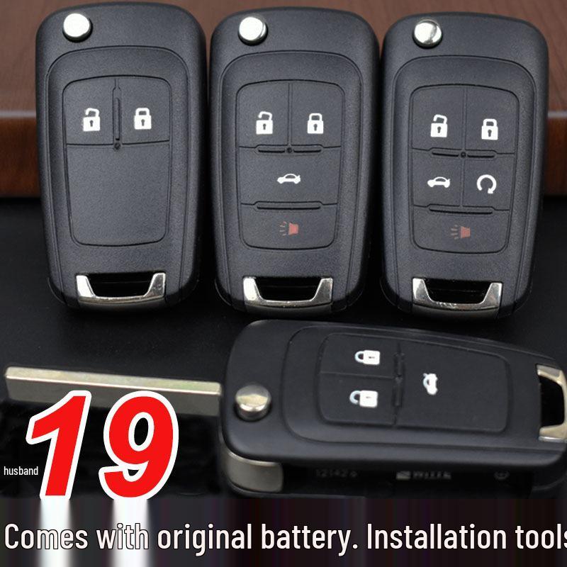 Buick Excelle GT Regal & Chevrolet Cruze Car Remote Key Shell Replacement.