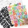 1-inch Alphanumeric Sticker Bright Film Cartoon Pen Holder Children Piggy Bank Water Cup DIY Waterproof Letter Sticker
