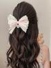 Bows Lace Big Bows Hairclip Women Elegant Spring Clip Spring Summer Hair Accessories Women Barrettes Embroidery Hair