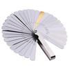 32-Piece Guitar String Action Gauge Height Measurement Tool Stainless Steel Feeler Gauge Blade Feeler Gauge