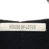 HOUSE OF LOTUS Camel Blend Long Sleeve Cardigan M Navy Women Used