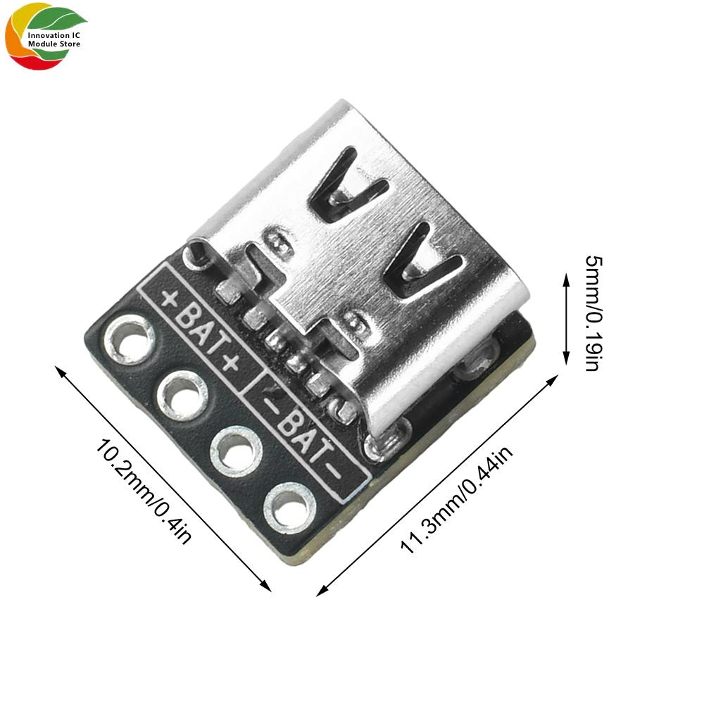 DC 5V MINI Single-Cell Lithium Battery Charging Module Suitable for Lithium Batteries/Lithium Iron Phosphate Batteries
