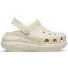 Crocs Zueco Classic Crush Hueso Zapatillas Unisex 207521-2Y2