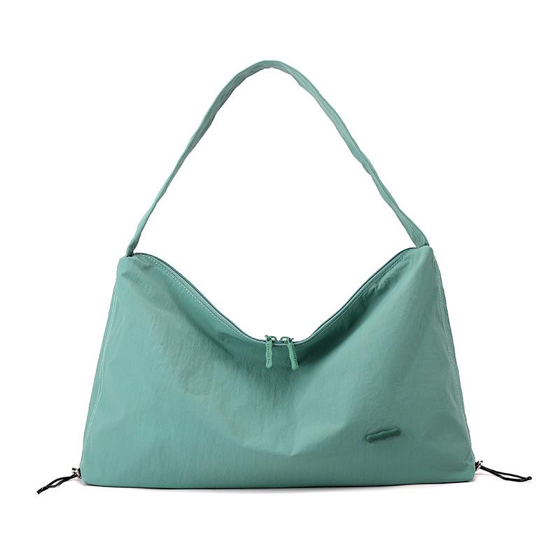 

Colorful Fox Korean style ins spring and summer new women s solid color premium niche single shoulder crossbody armpit bag бирюзовый зеленый