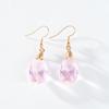 Pinkdudu Fashion 6 Color Rhinestone Water Drop Earrings Romantic Elegant Geometric Earring for Women Jewelry Gifts PD1407