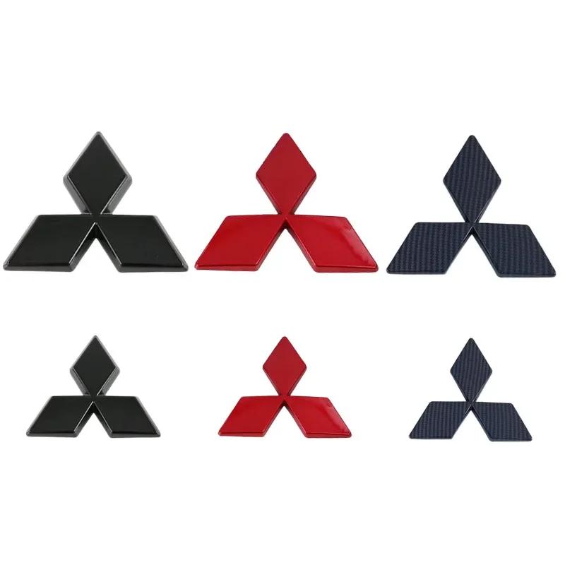 3D Auto Frontgrill Emblem Heckklappen Aufkleber Abzeichen für Mitsubishi Outlander 2016 Eclipse Cross 2018 Auto Zubehör