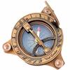 Marine Sundial Compass Fully Functional Handmade Collectible for Hikers Trekking Home Decor