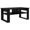 Coffee Table Black Oak Look 96 X 54 X 44 Cm Engineered Wood