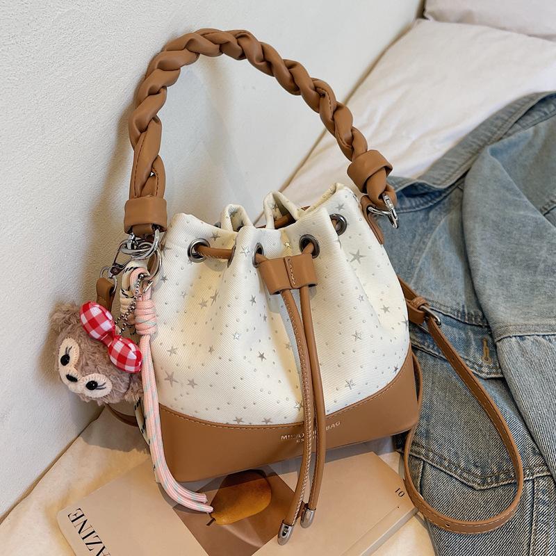 Springtime: Stylish Single-shoulder Bag and Stylish Crossbody Bucket Bag