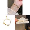 Butterfly Bow Bracelet With Plating And Zirconia For Fashionable Women