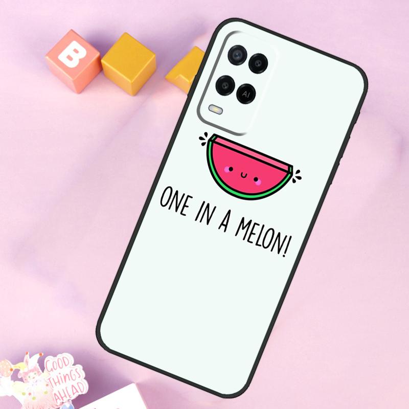 Cute Summer Fruit Watermelon Case For Oppo A98 A78 A18 A38 A58 A74 A94 A54 A15 A17 A57 A6 A5 Pro A16 A76 A96 A40 A60 A80