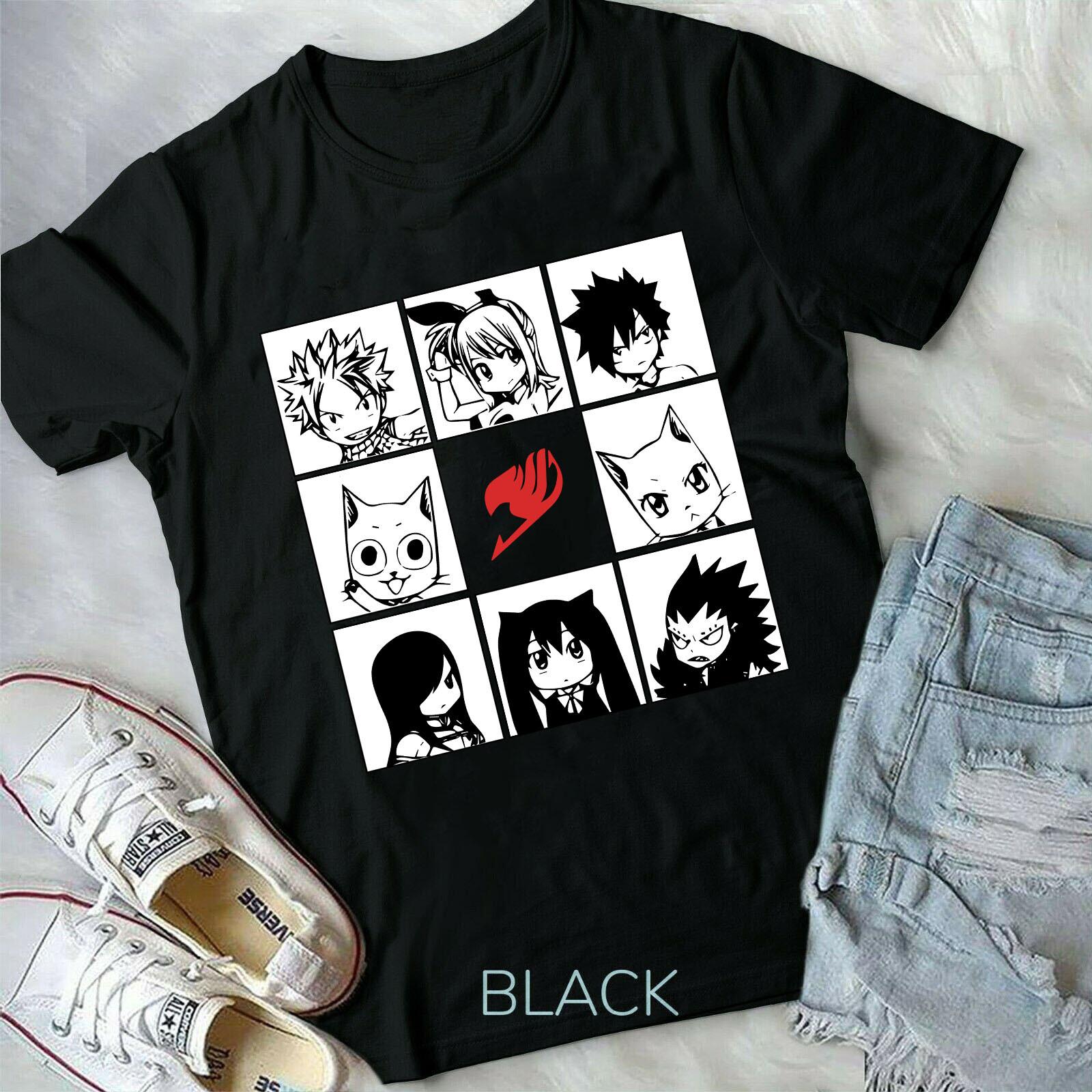 Fairy Tail Gajeel Redfox Iron Dragon Slayer Anime Gift unisex T-shirt XL