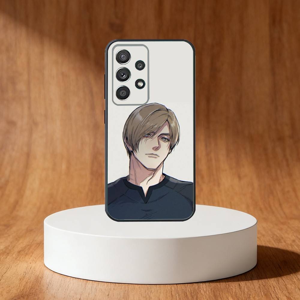 L-Leon Scott K-Kennedy Cool Phone Case For Samsung S25,S24,S21,S22,S23,S30,Ultra,S20,Plus,Fe,Note,10,9,5G Black Cover