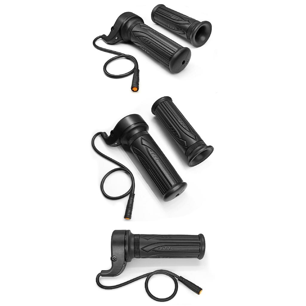 Ebike Twist 8FUN Throttle for BAFANG BBS01 BBS02 BBSHD Mid Drive Motor with 3pin Female Waterproof Connector Ebike Full Twist Throttles 2