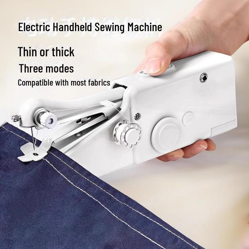 Portable Mini Handheld Electric Sewing Machine for DIY Tailoring