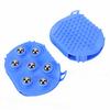 Body Massage Roller Ball Glove Ergonomic Handheld Water Proof Portable Muscle Relaxation Lymphatic Gloves Blue