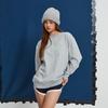 New MLB SS24 Sweatshirt Unisex Gray 3AMTQ0141-07MGS