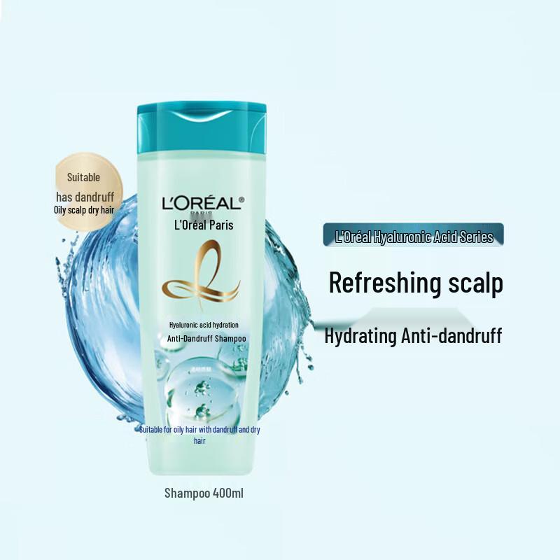 L'Oréal Hyaluronic Acid Anti-Dandruff Shampoo Triple Pack