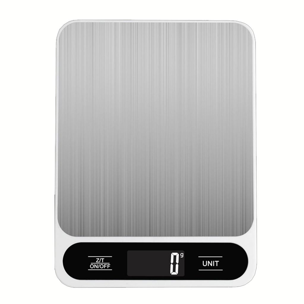 5/10/15KG Digital Food Scale Rechargeable Electronic Scale with LCD Display Kitchen Gram Weight Scales Multifunctional