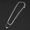 Unique Heart Pendent Necklace Double Layered Pendant Choker Stainless Steel Chain Choker Perfect for Fashionable Ladies
