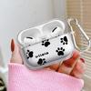 Cartoon Animal Cute Cat Clear Earphone Cases Cover Case For Airpods Pro 2 3 1 Pro2 4 Pro3