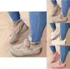 Cozy Plush Snow Shoes Women's Winter Thick Soled Round Head Slippers