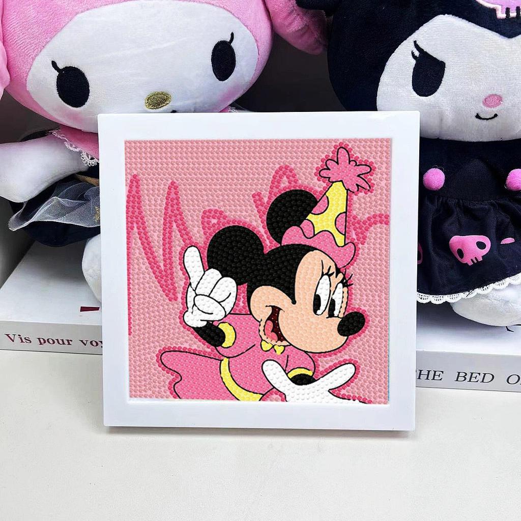 Sanrio Children's Diamond Painting with Frame Stickers - DIY Handmade Gift Set