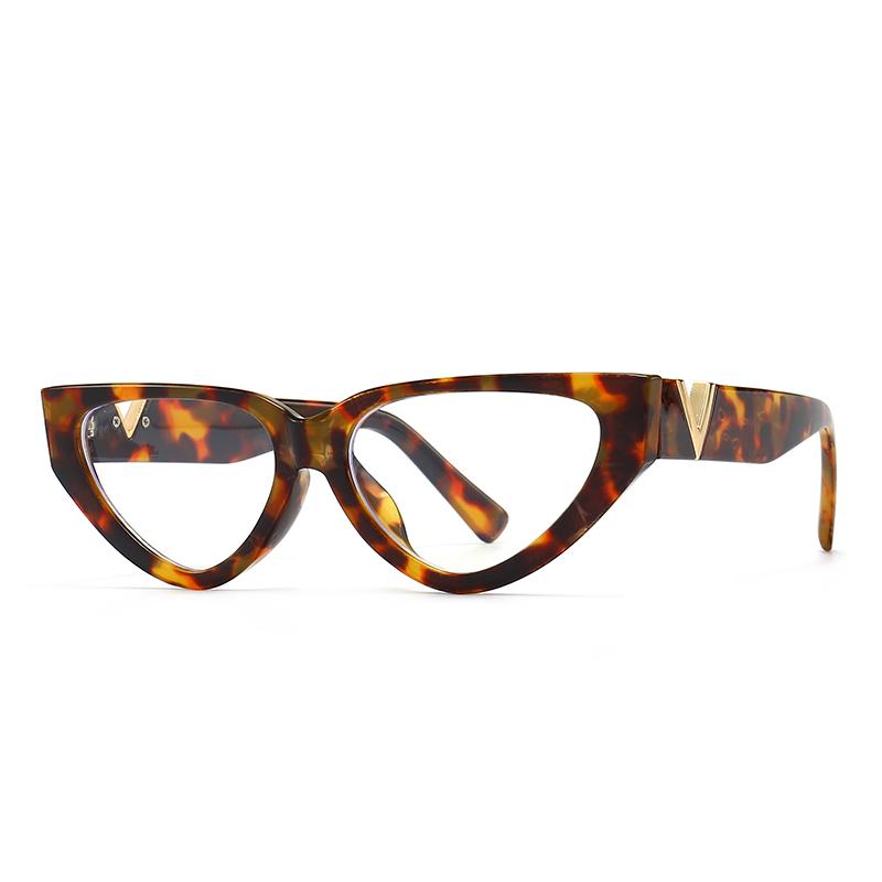 Modern Retro Computer Mirrors Trendy Street Photography Glasses Anti Blue Light European American Style