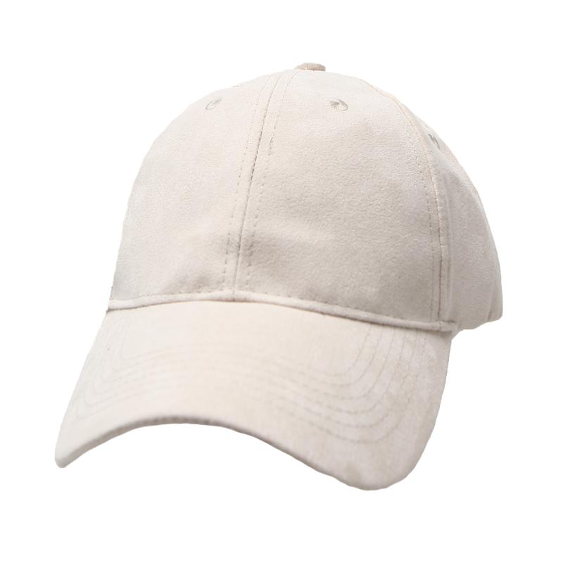 EIGHTVOLUME Ev Plain Suade Cap (Ivory)