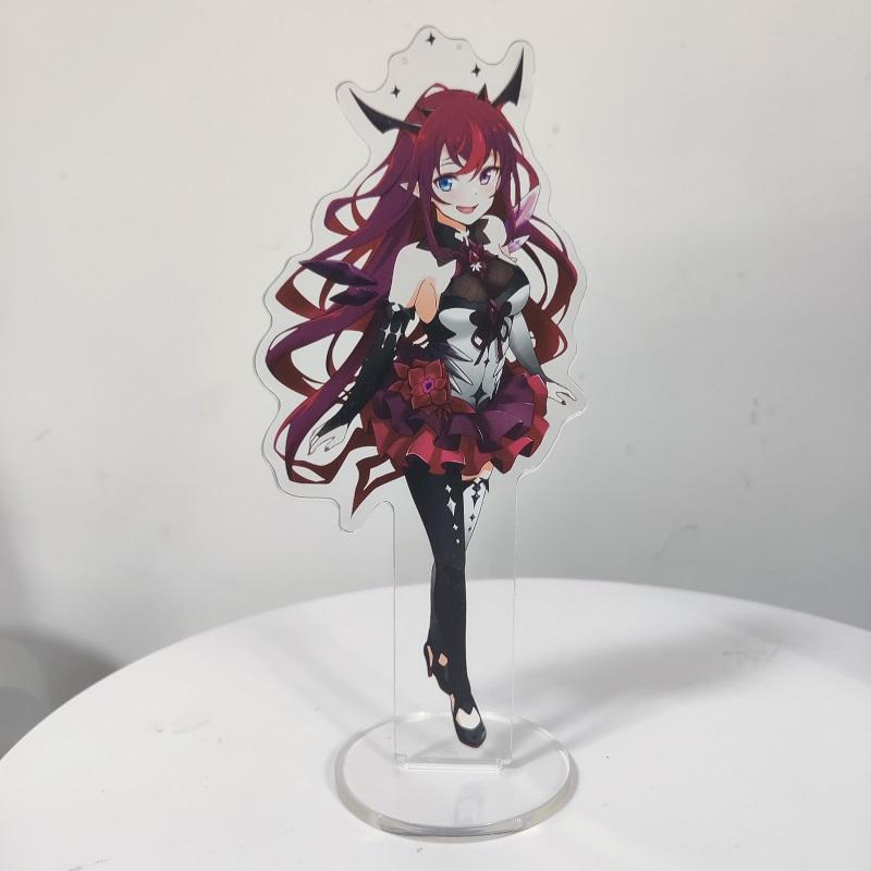 15cm Hololi Virtual Hostess New Cartoon Characters Acrylic Cosplay Stand Model Creative Office Decorations Cute Permanent Recording Fans