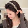 Elegantes Haarband für Damen Kopfschmuck Tägliches Tragen Haarnadel Einfarbige Zähnchen Rutschfest Gesicht Waschen Stirnband Haaraccessoire
