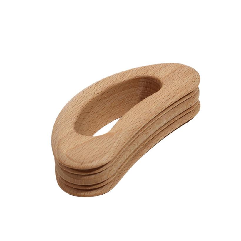 Handheld Body Gua Sha Tool Wooden Cellulite Massager Multi-Use Therapy Massage Tools for Neck Back Face Leg Facial