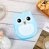 Cartoon Owl Shaped Lunch Box Bento Box Kids Portable Food Container Storage Box