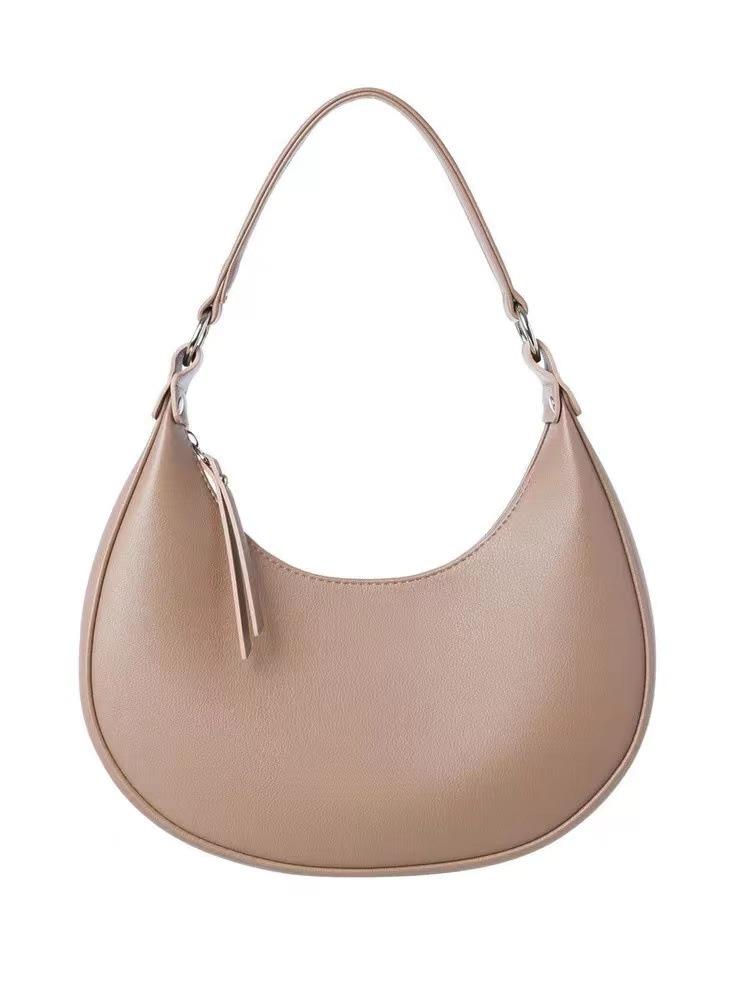 

Тенденция 2025 года: Женская сумка-кроссбоди полумесяц - Модная, Легкая роскошь, Высококлассная, Вместительная сумка на плечо верблюд