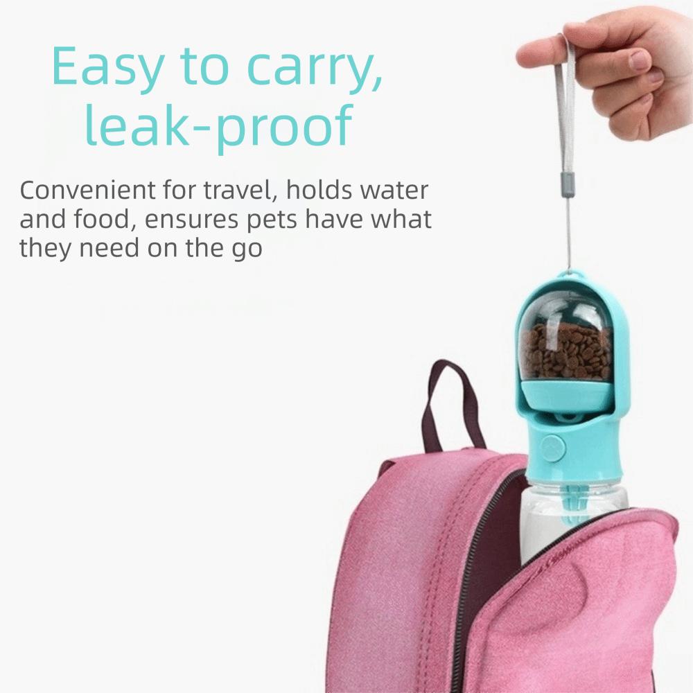 Large Capacity Portable Pet Water Bottle Leak Proof Water Dispenser  Outdoor Walking