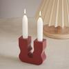 Silicone Candle Base Moulds Candle Stand Molds S/U Shape Craft Molds Flexible Silicone Molds Silicone Handmade Supplies