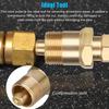 15mm 22mm Olive Remover Puller Removal Tool Solid Brass Copper Tube Fitting For Npt 1/2 Inch Npt 3/4 Inch Pipes