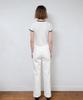 Pabeo Stripe Straight Pants (Cream)