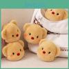 Butter Plush Bear Toy Keychain Coin Purse Headphone Bag Pendant Decorations