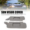 Sun Visor Protector Cover Fade Prrof Scratch Resistant Sun Visor Cover PU Leather Fade Resistant for  1994 To 2004