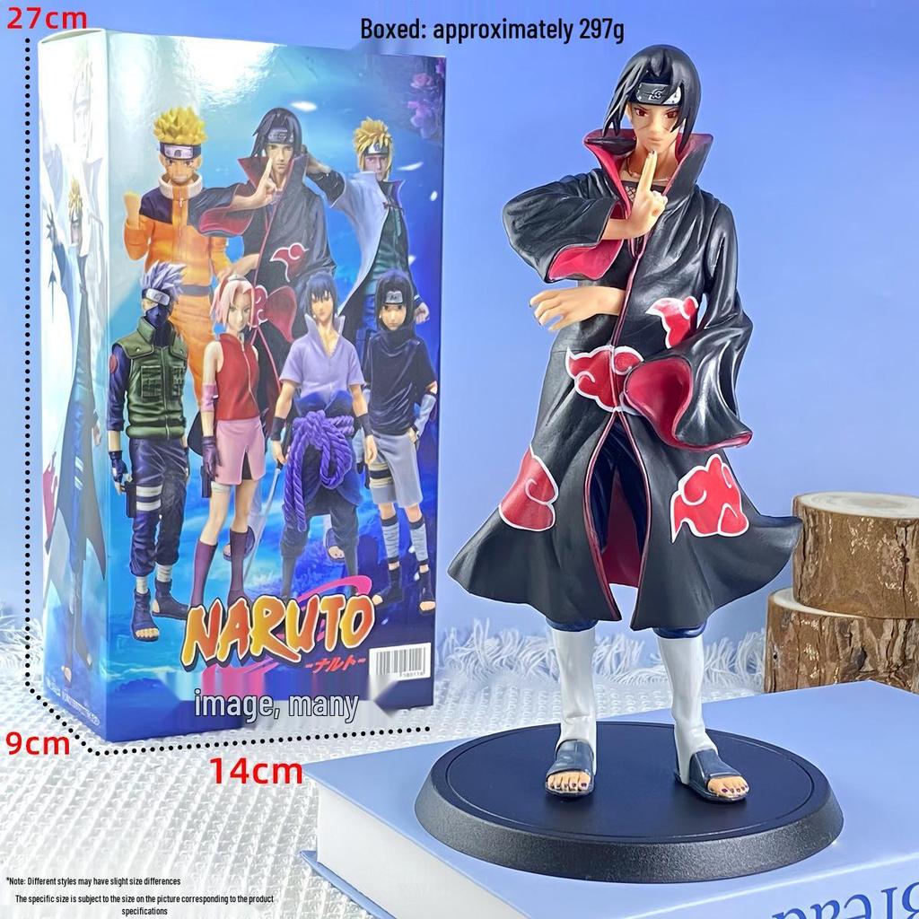 Naruto Anime Figure: Great Sword Model Featuring Kakashi, Itachi, Sasuke, Minato, and Sakura